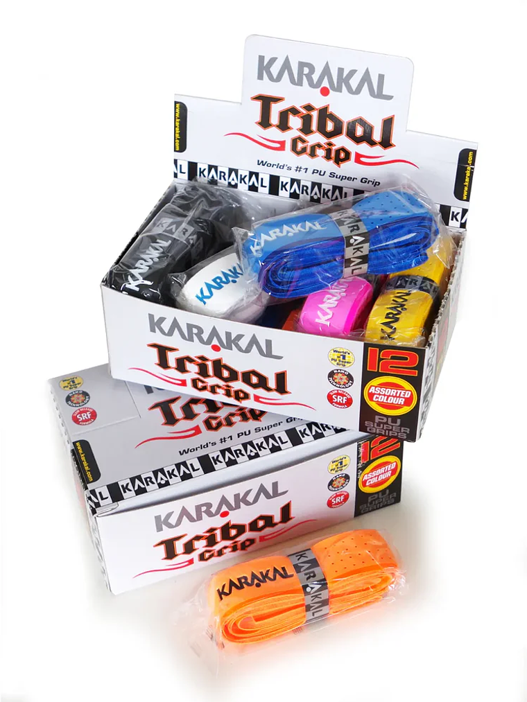 Grip Karakal PU Super Tribal Grip caixa de  12 3