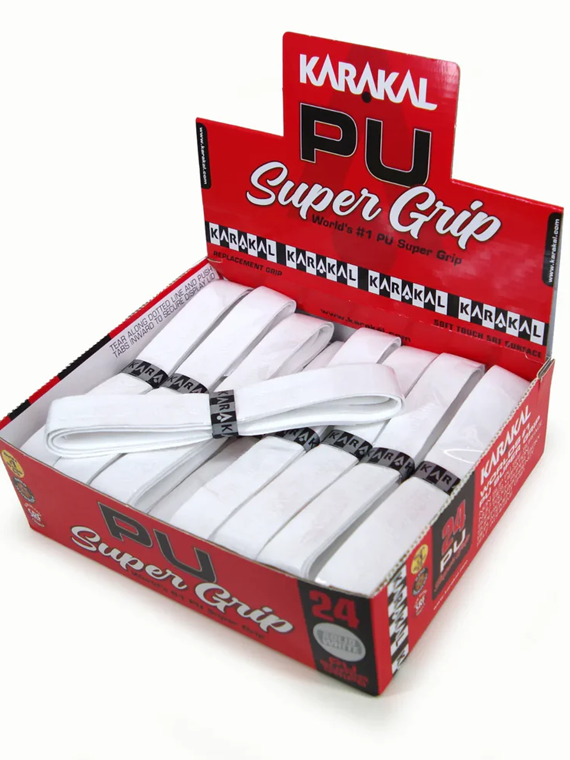 Grip Karakal PU Super Grip caixa de 24 4