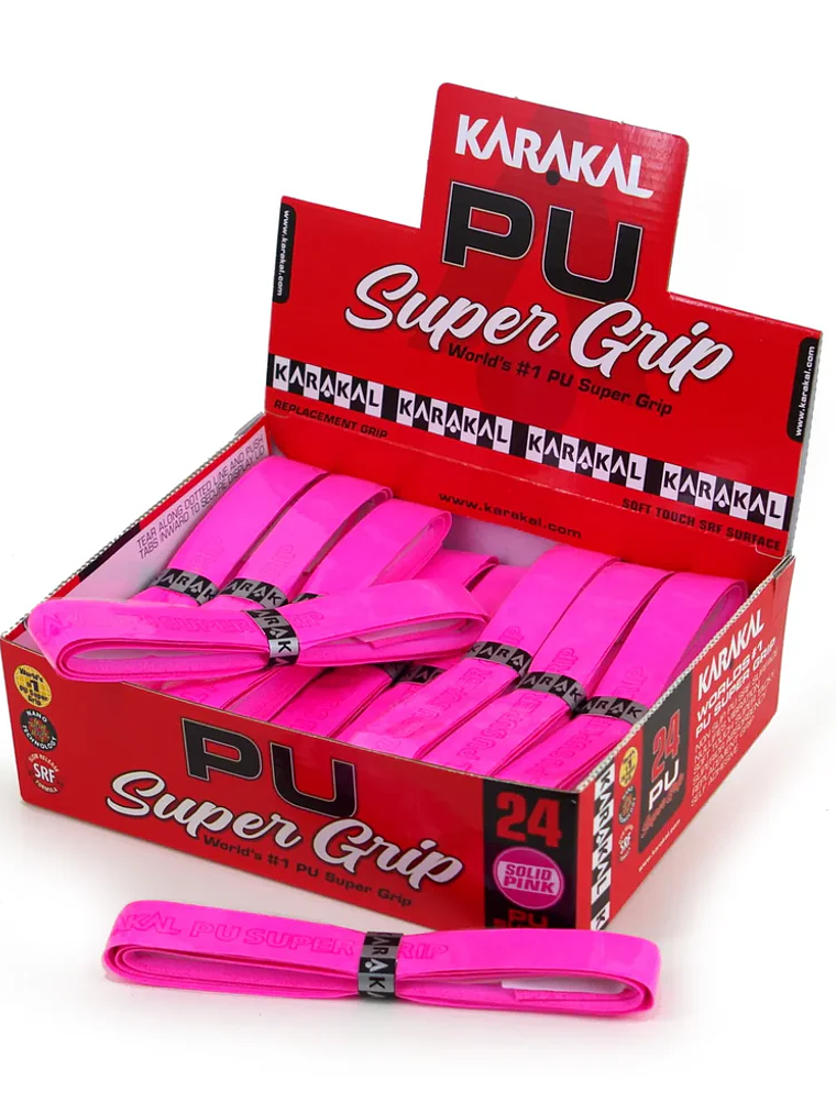 Grip Karakal PU Super Grip caixa de 24 5