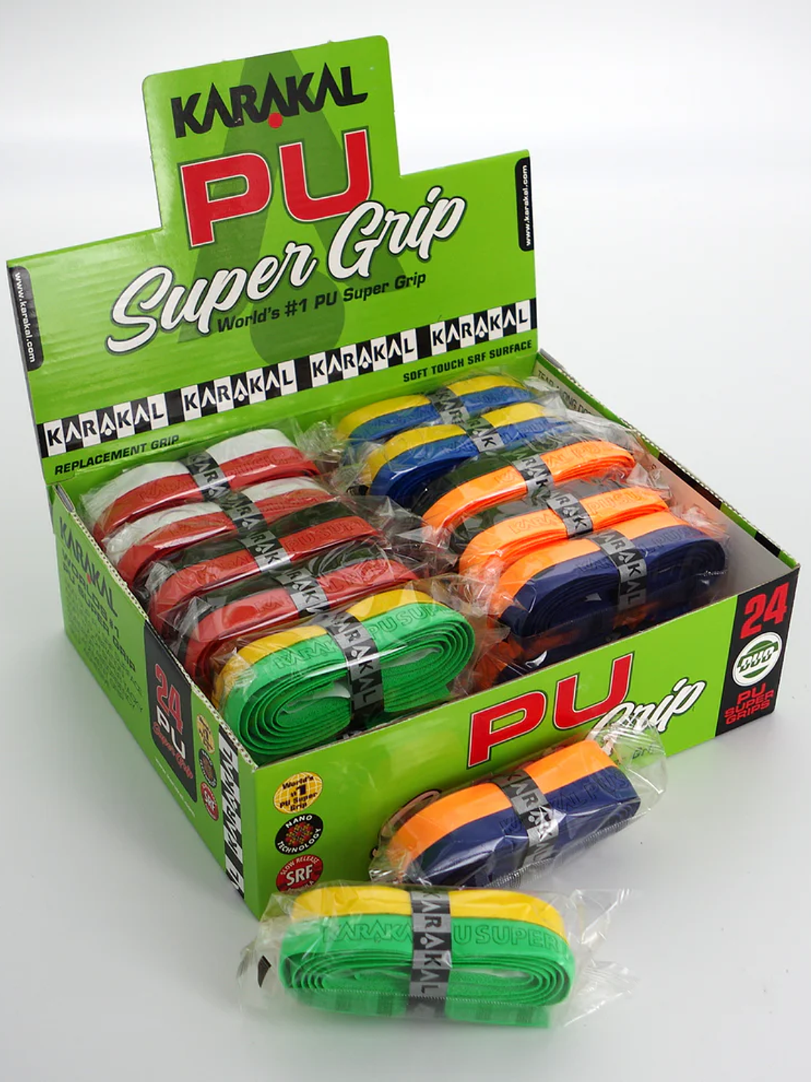 Grip Karakal PU Super Grip Duo caixa de 24 1