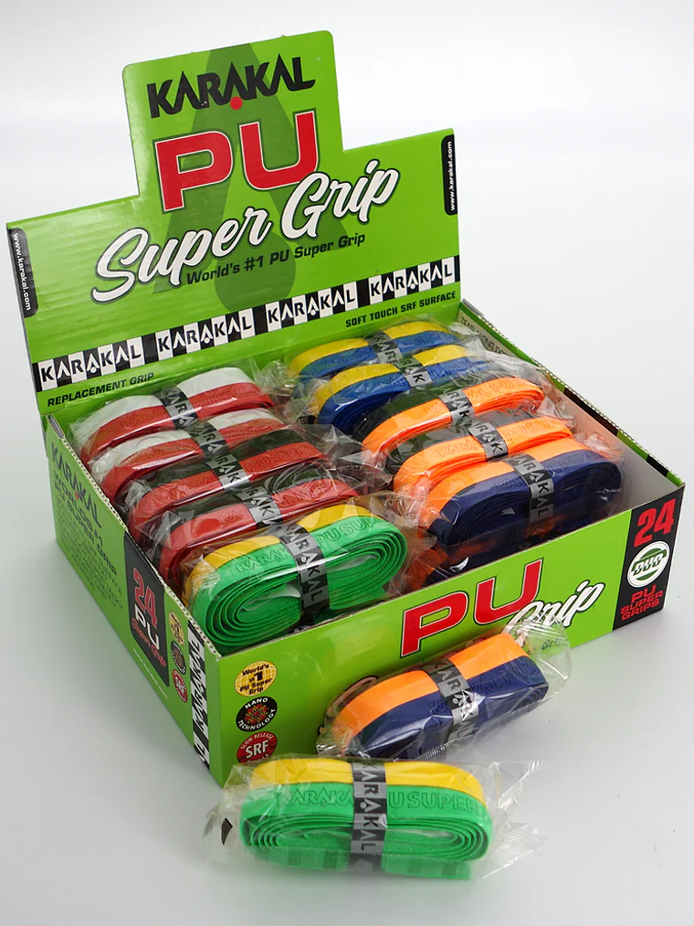 Grip Karakal PU Super Grip Duo caixa de 24 1