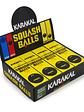 Bola de Squash Karakal Double Yellow Dot - thumbnail 3