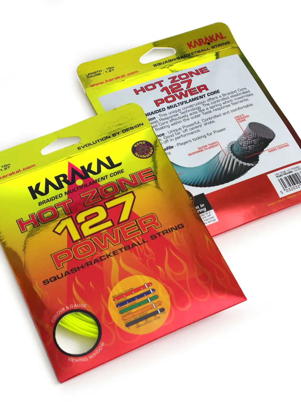 Corda de Squash57 Karakal Hot Zone 127 Power 2