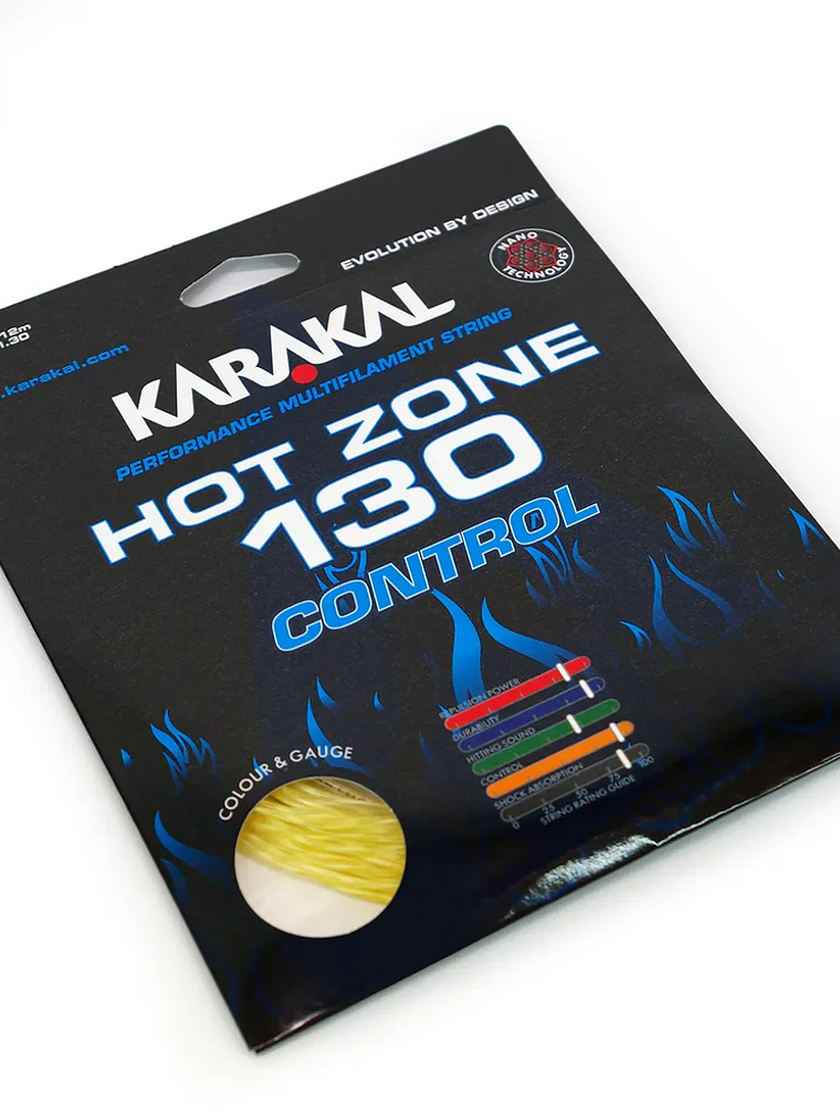 Corda de Squash57 Karakal Hot Zone Control 130 3