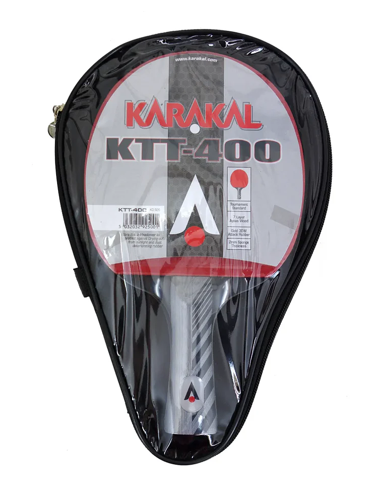 Raquete de Ténis de Mesa Karakal KTT 400 4