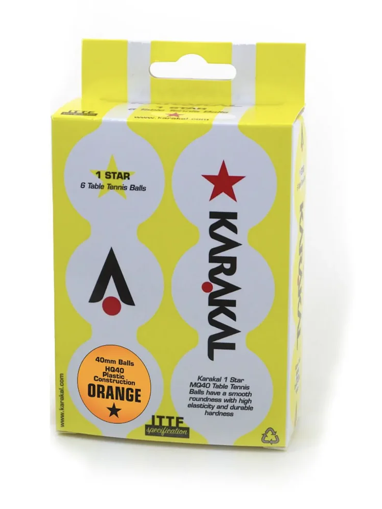 Bolas de Ténis Mesa Karakal 1 Star 1
