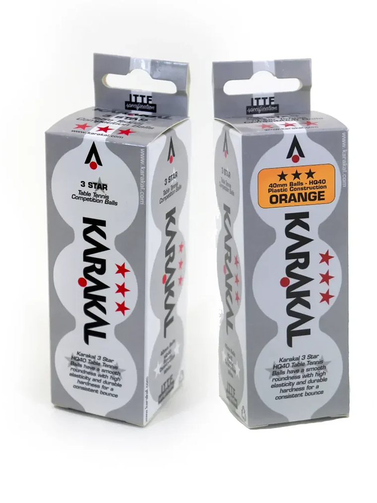 Bola de Ténis de Mesa Karakal 3 Star 1