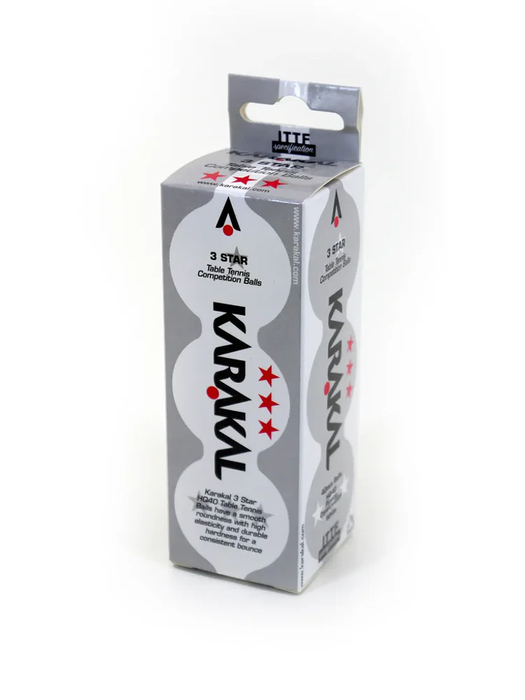 Bola de Ténis de Mesa Karakal 3 Star 2