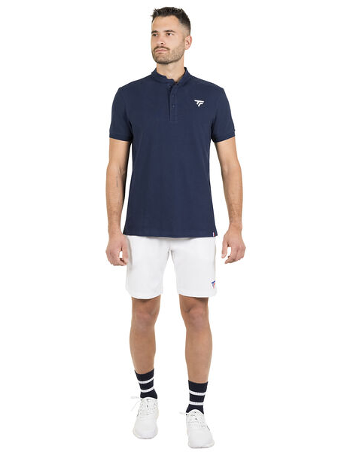 PÓLO EM PIQUÉ AZUL-MARINHO  3