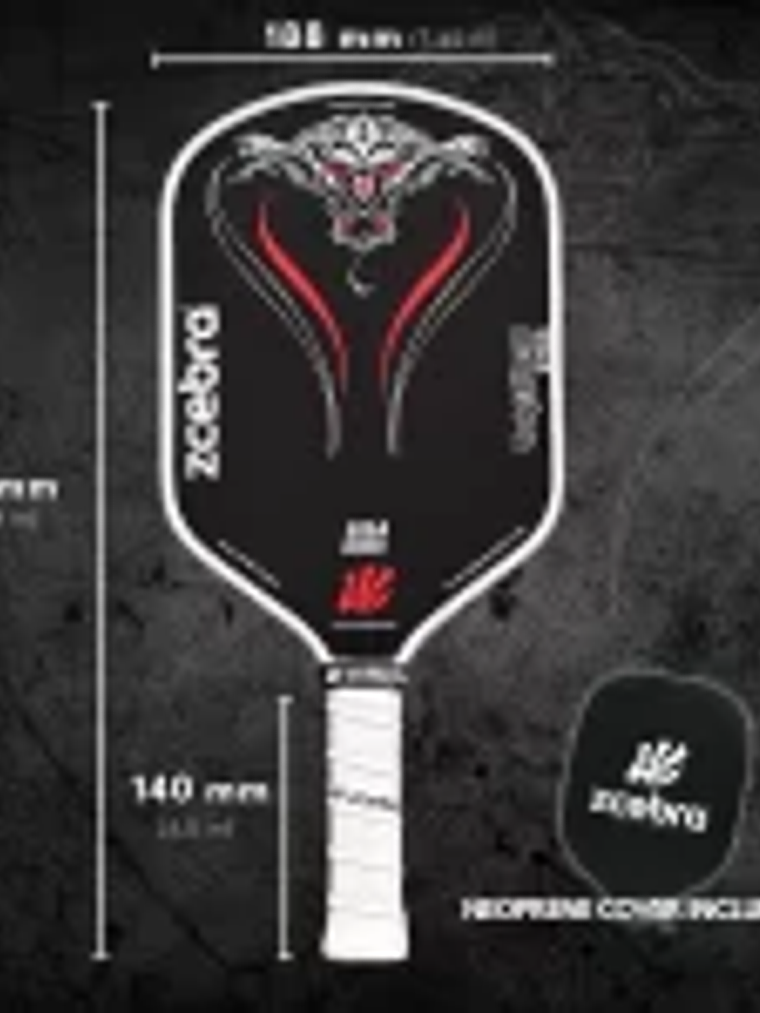 Raquete de Pickleball Raquete Zcebra BLACK MAMBA 8