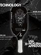 Raquete de Pickleball Zcebra GORILLA PRO SERIES (Black) - Thumbnail 3