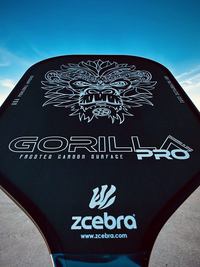 Raquete de Pickleball Zcebra GORILLA PRO SERIES (Black) 6