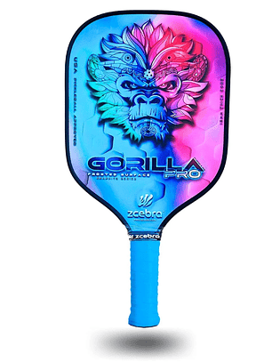 Raquete de Pickleball Zcebra Carbon GORILLA PRO SERIES (Rainbow)