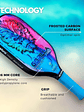 Raquete de Pickleball Zcebra Carbon GORILLA PRO SERIES (Rainbow) - Miniatura 2