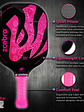 Raquete de Pickleball Zcebra GRAPHITE SERIES (pink edition) - vignette 2