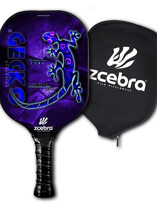 Raquete de Pickleball Zcebra Zgecko FIBERGLASS SERIES (blue)