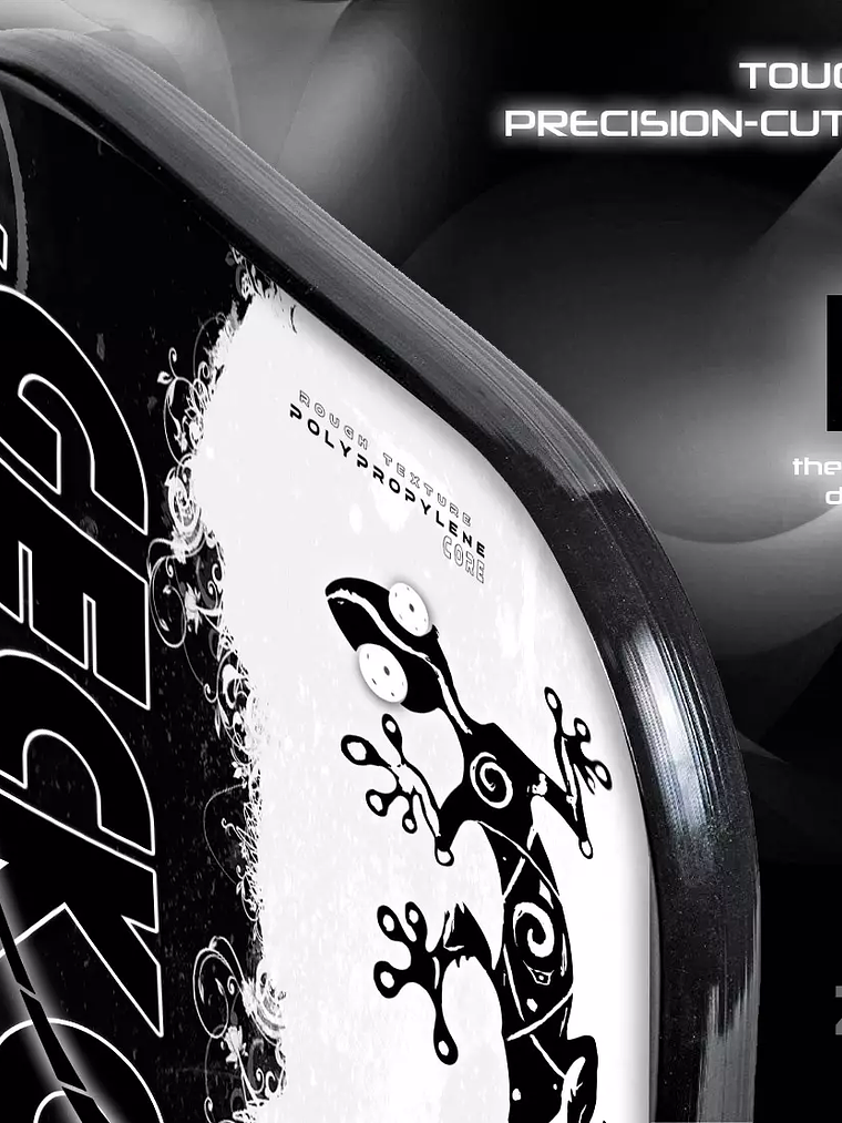 Raquete de Pickleball Zcebra Zgecko FIBERGLASS SERIES (white) 4