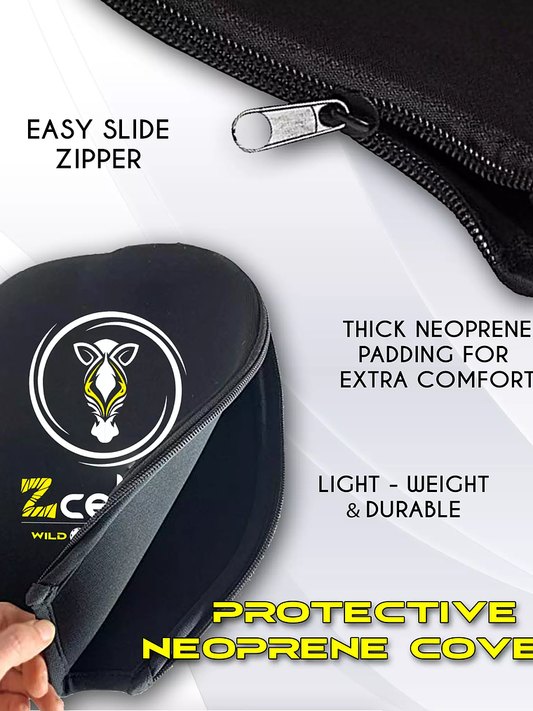 Raquete de Pickleball Zcebra Zgecko FIBERGLASS SERIES (white) 7