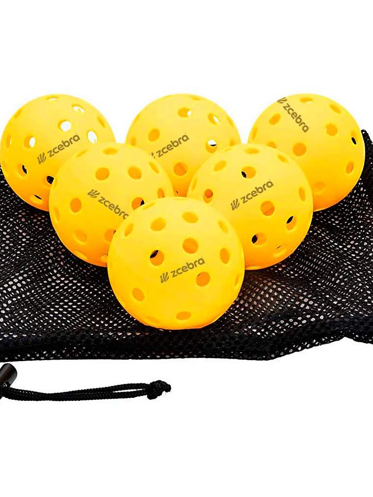 Bola de Pickleballs Zcebra Onsight Series USA Pack 6 1