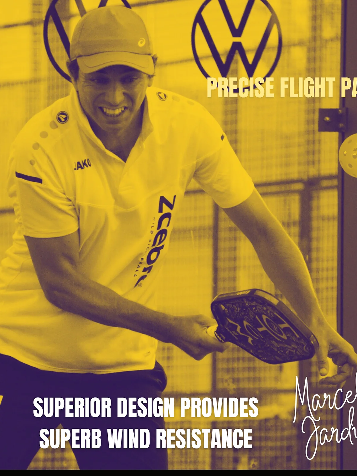 Bola de Pickleballs Zcebra Onsight Series USA Pack 45 4