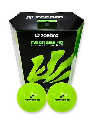Bola de Pickleballs Zcebra Competition Madness 40