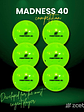 Bola de Pickleballs Zcebra Competition Madness 40 - Miniatura 7