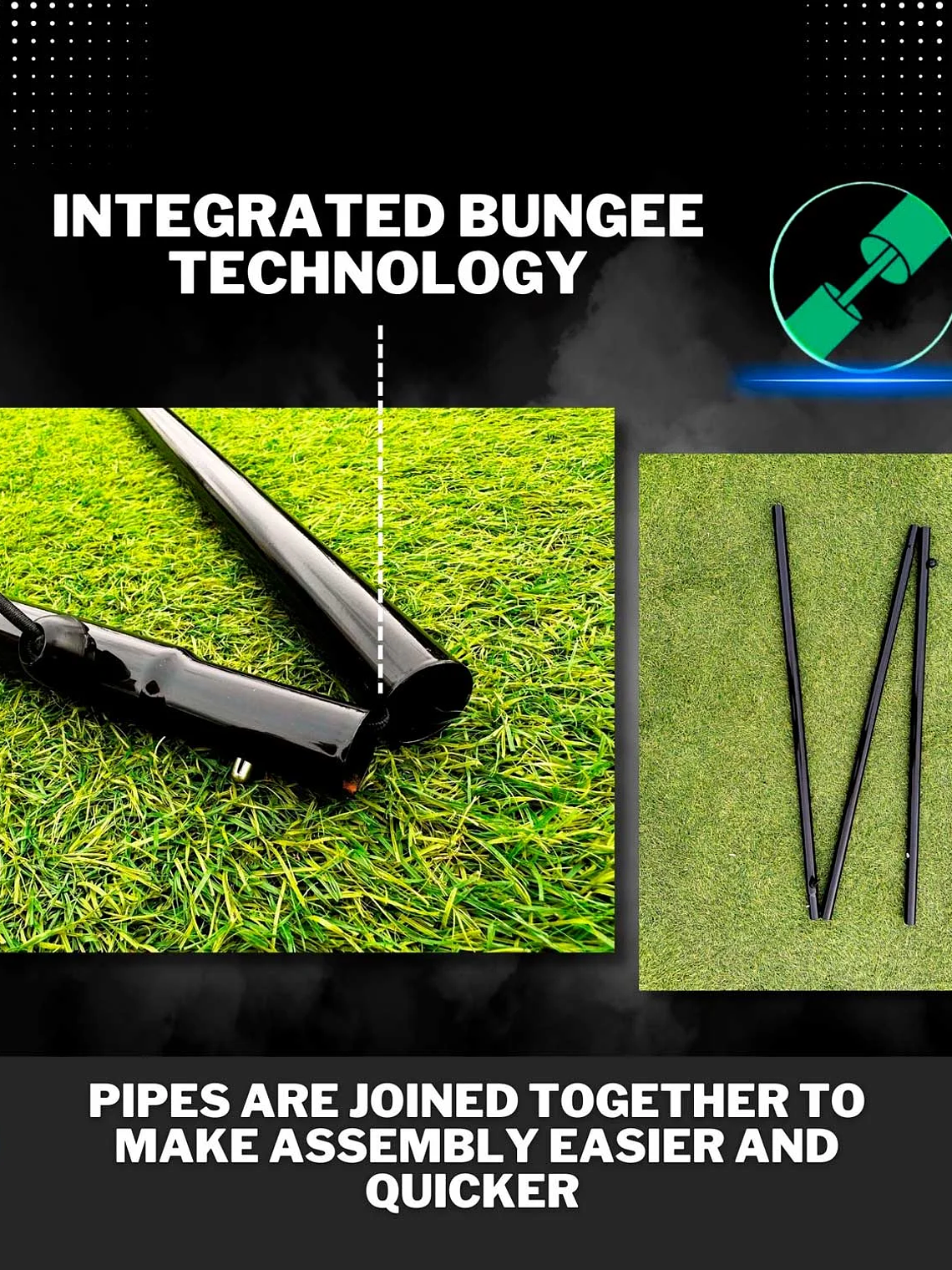 Rede Pickleball Zcebra Net and Carry Bag 3