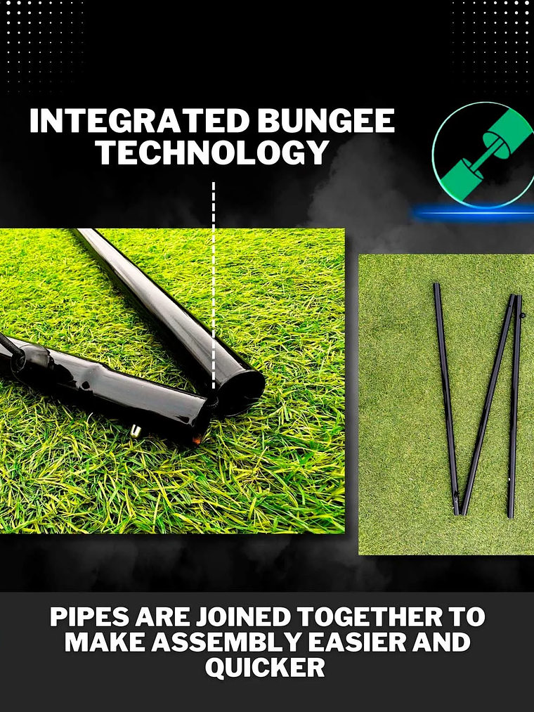 Rede Pickleball Zcebra Net and Carry Bag 3