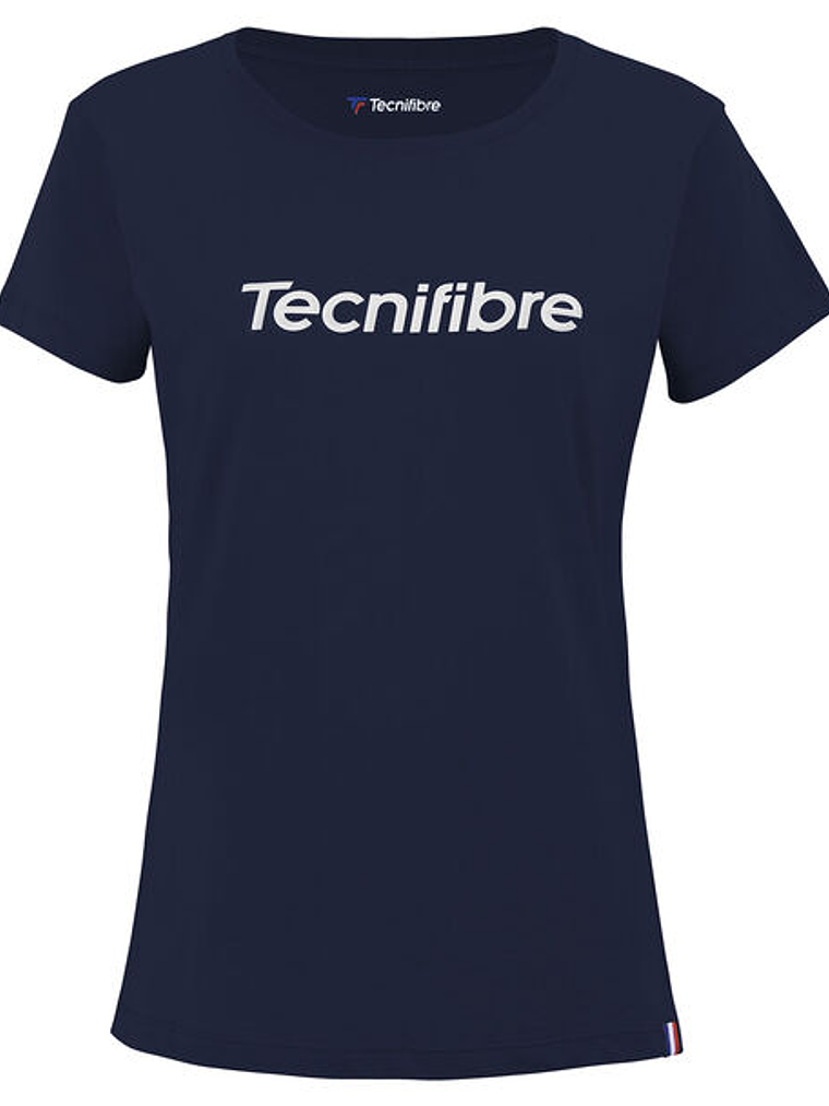 CAMISETA (T-SHIRT) DE ALGODÃO TEAM DA TECNIFIBRE PARA SENHORA 5
