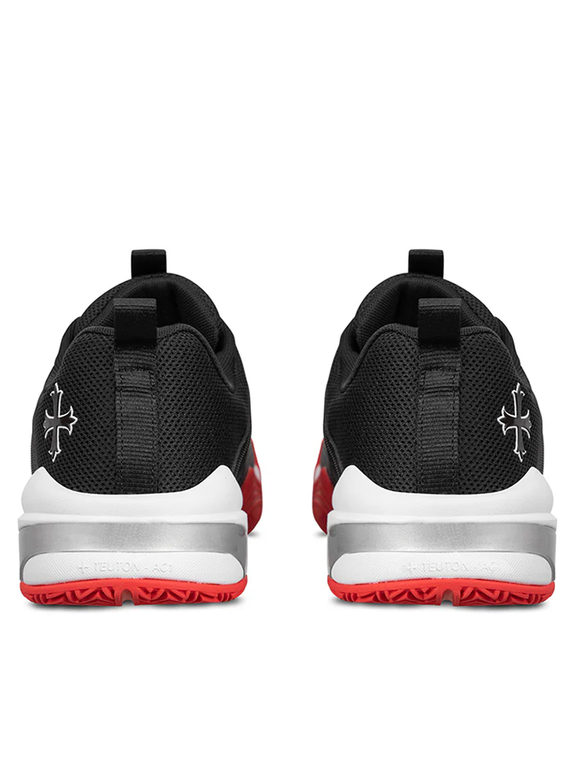 Sapatilhas Teuton All Court-AC1 - Preto, Branco e Vermelho 7