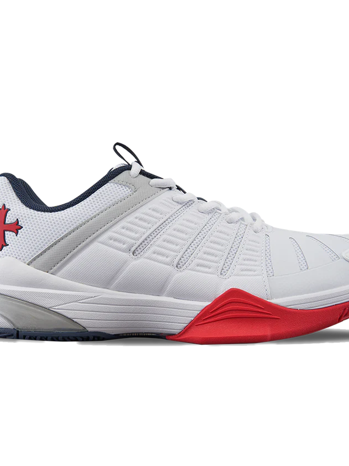 Sapatilhas Teuton All Court-AC1 - Branca, Vermelha e Preta 1