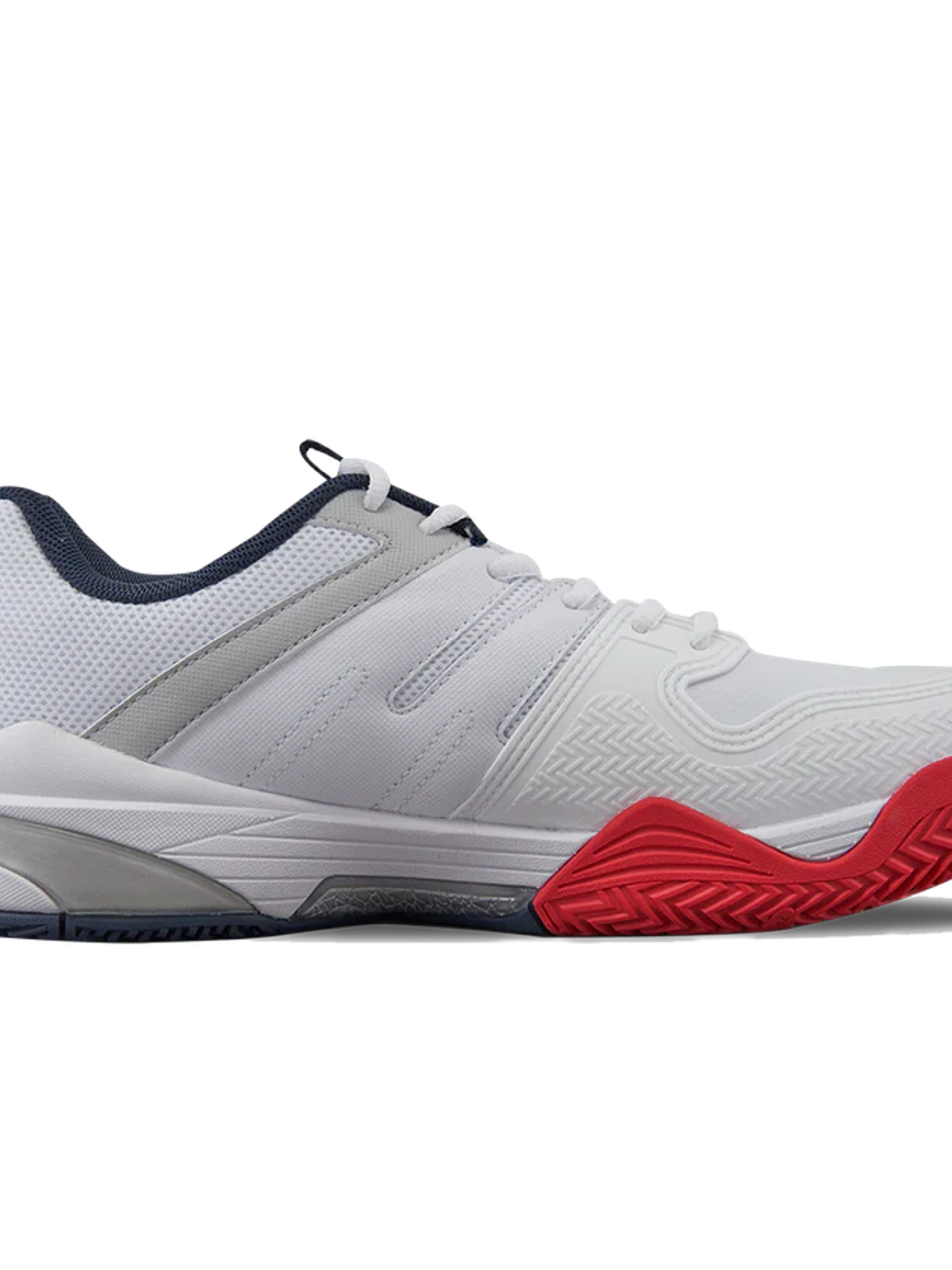 Sapatilhas Teuton All Court-AC1 - Branca, Vermelha e Preta 2