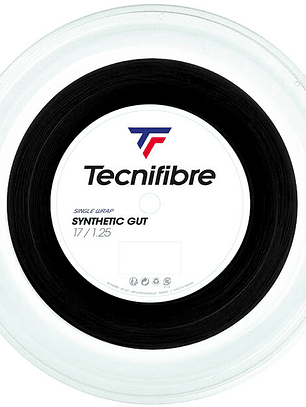 Corda de Ténis Tecnifibre SYNTHETIC GUT BLACK 200M 1,30
