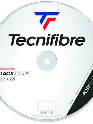 Rolo de Corda de Ténis Tecnifibre 200M BLACK CODE FIRE 1,24