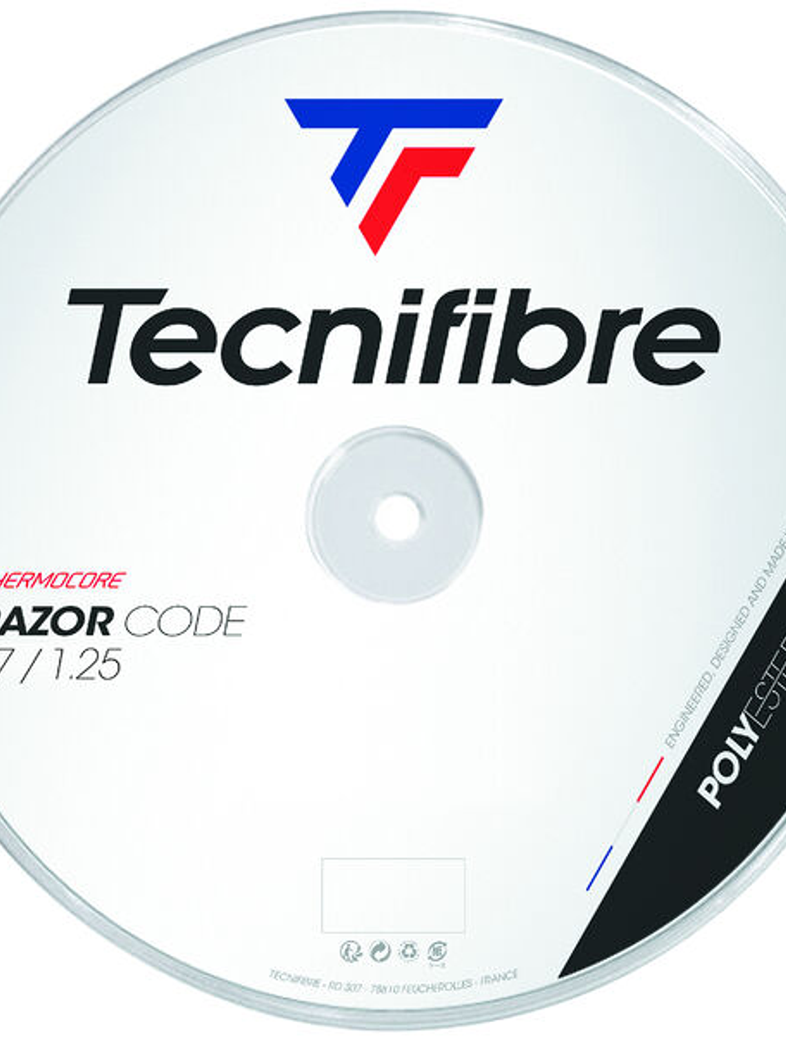 Corda de Ténis Tecnifibre 200M RAZOR CODE CARBON 1,20 1