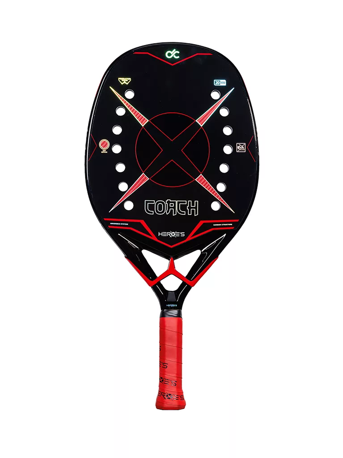 Raquete de Ténis de Praia Heroe's COACH 1