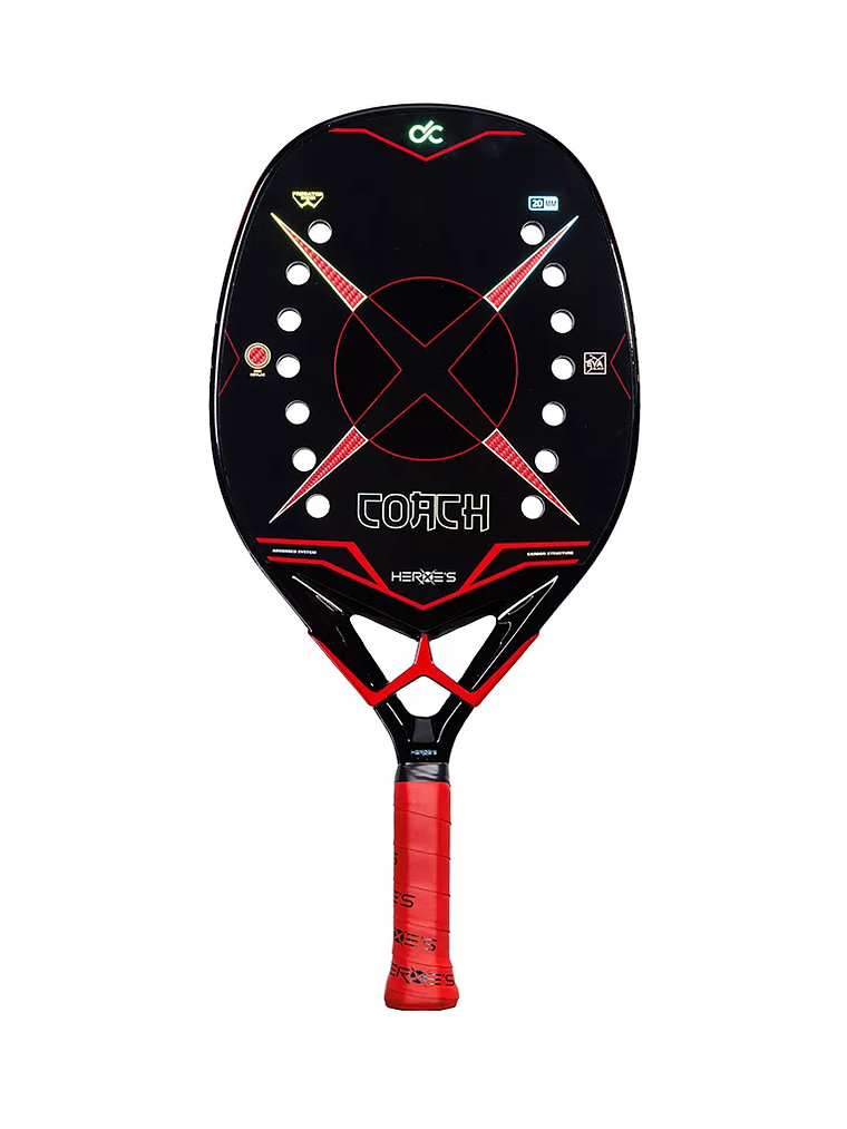 Raquete de Ténis de Praia Heroe's COACH 1
