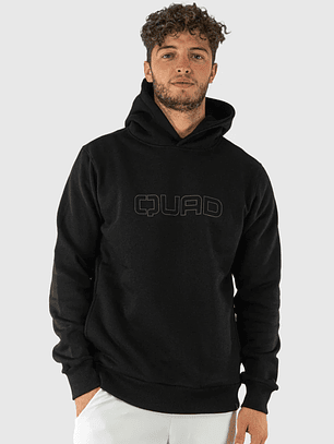 Hoodie Essential Preto da QUAD 