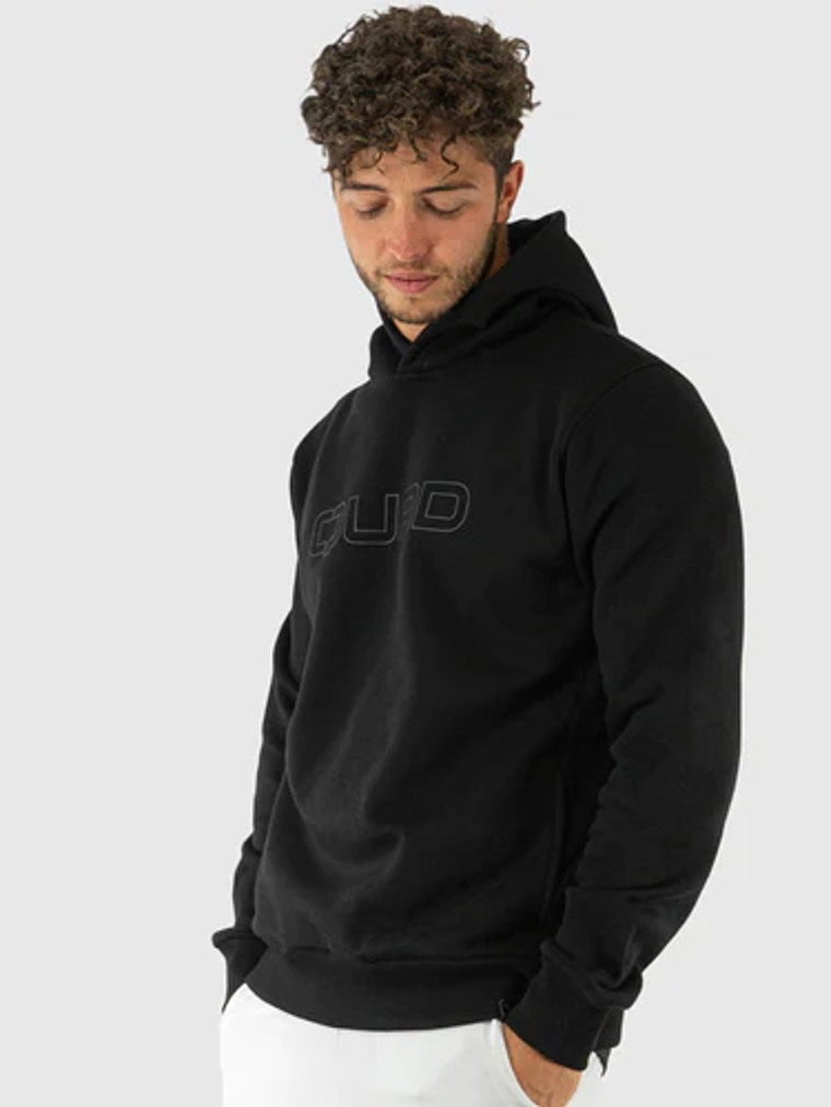Hoodie Essential Preto da QUAD  2