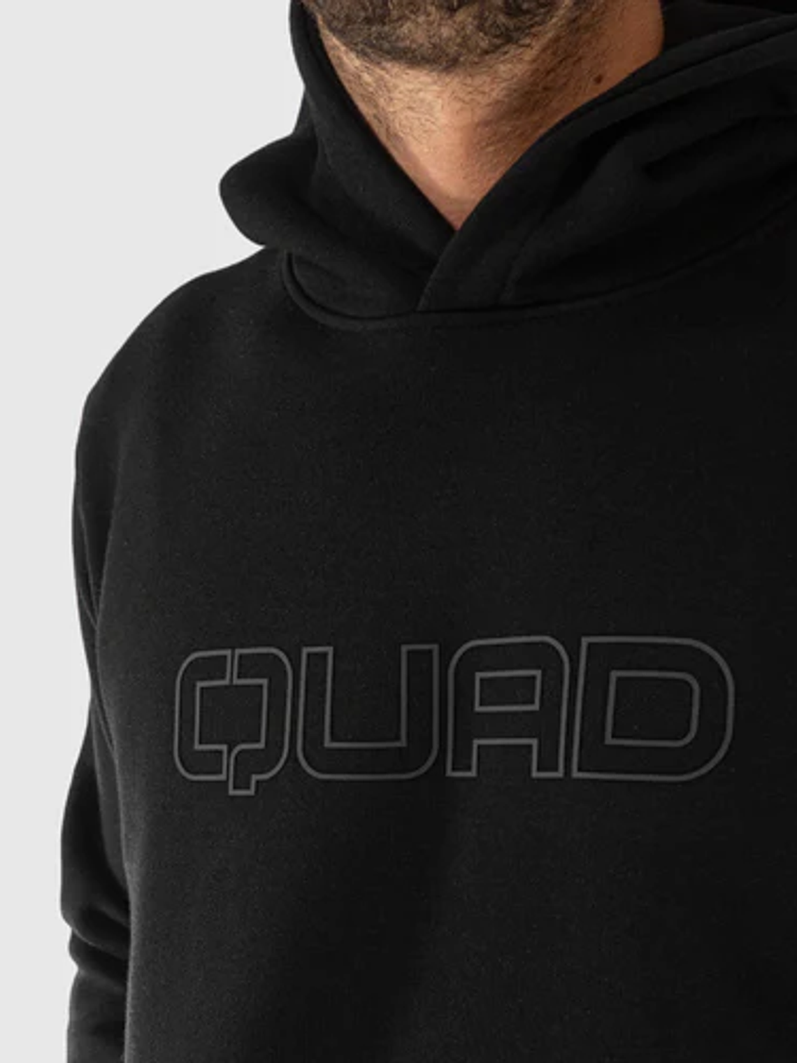 Hoodie Essential Preto da QUAD  4