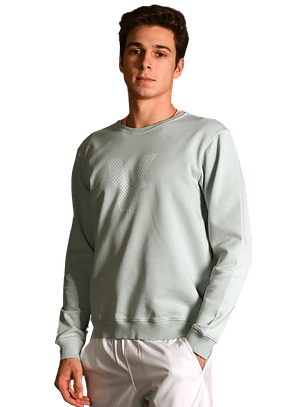 Sweatshirt verde unissexo da VOLT