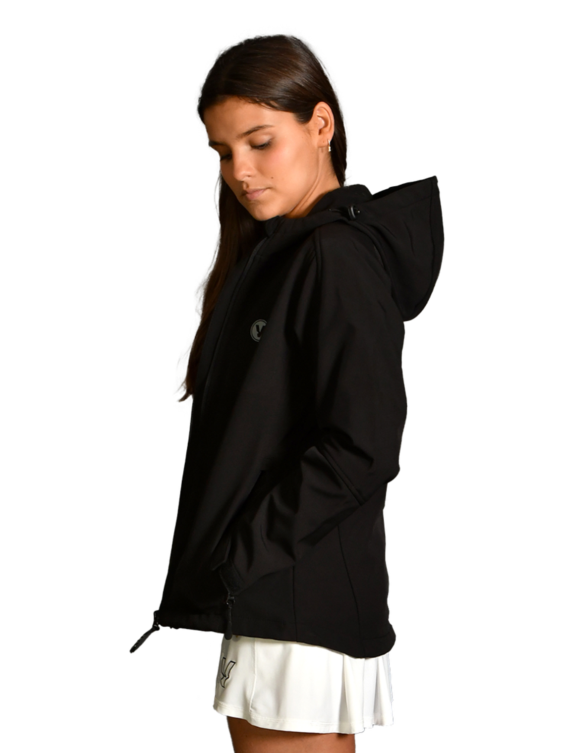 Casaco Preto Softshell para mulher  4