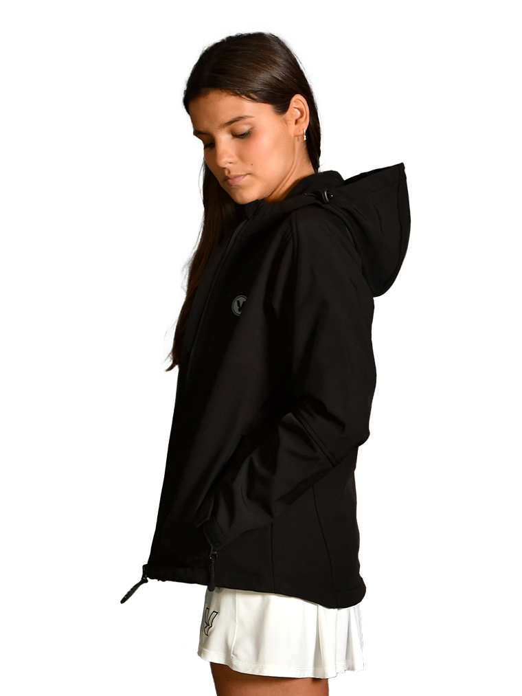 Casaco Preto Softshell para mulher  4