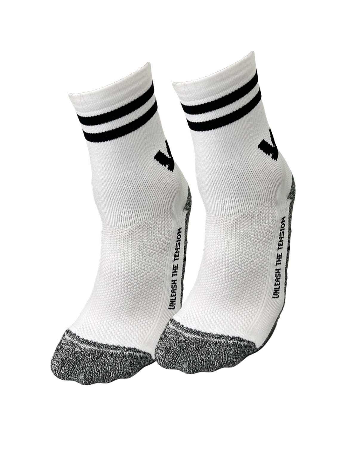 Meias brancas de alto desempenho da VOLT (Unisexo)  3