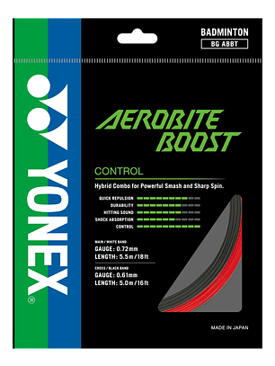 Cordas Yonex Aerobite Boost – Controle e Potência Aprimorados!