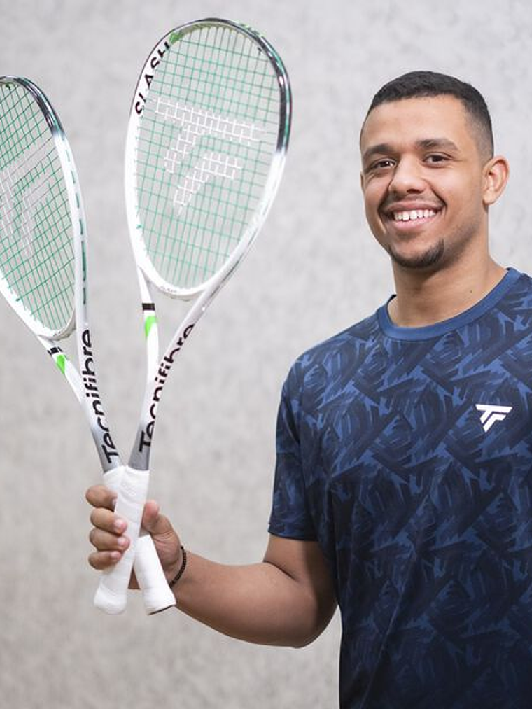 Raquete de squash Tecnifibre SLASH 130 POWER 8