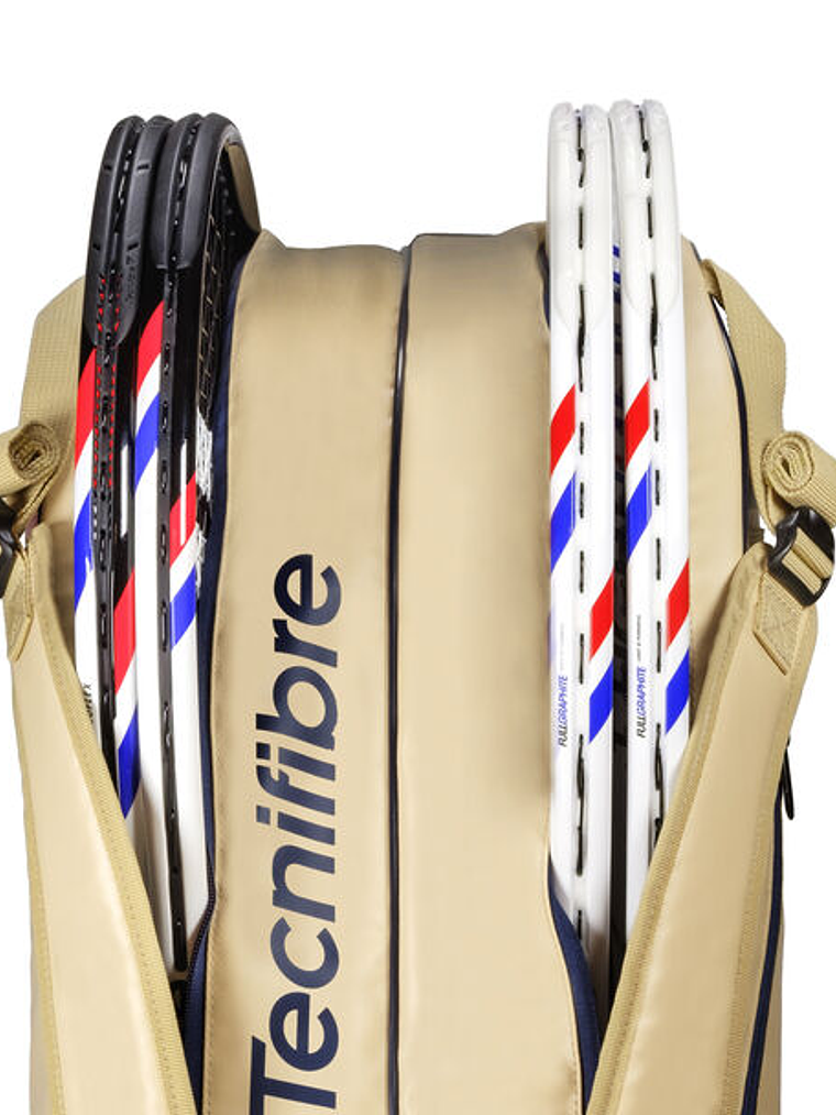 Saco Tecnifibre TOUR ENDURANCE 12R SAND/NAVY BAG 4