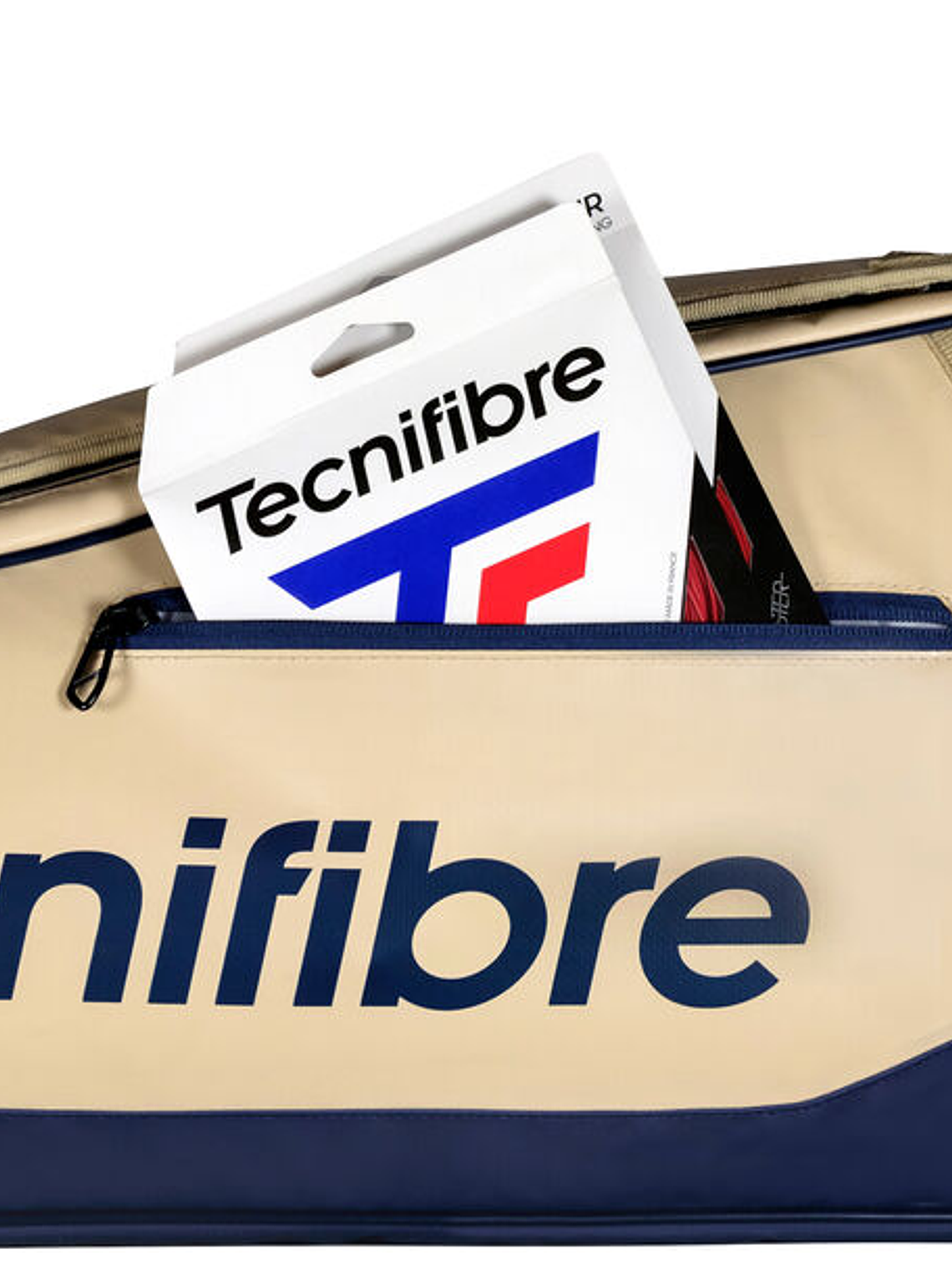 Saco Tecnifibre TOUR ENDURANCE 12R SAND/NAVY BAG 7
