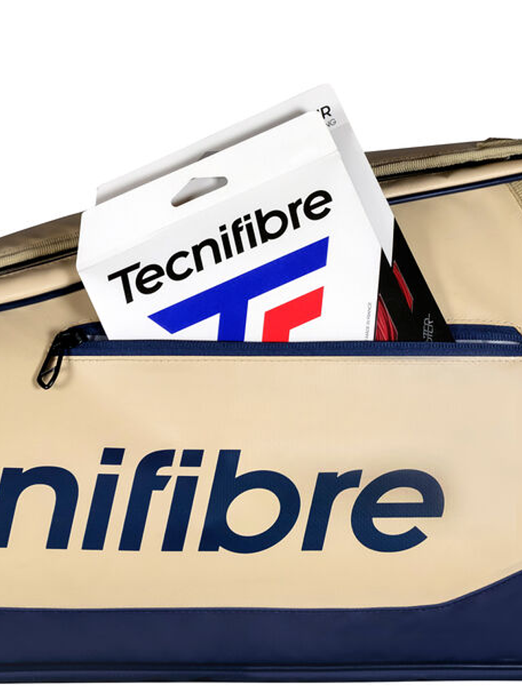 Saco Tecnifibre TOUR ENDURANCE 12R SAND/NAVY BAG 7