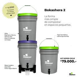 BOKASHERA® 2 - Kit súper ciclo